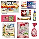 DDR-Paket mit erlesenen Süßigkeiten – Othello Keks Wikana, Bonbons Bodeta Himbeere, Mintkissen Viba, uvm. +++ Kultiges Paket mit Süßigkeiten und Knabbereien aus der DDR +++ INKLUSIVE Geschenkkarte "Alles Gute" +++ Ostprodukte Präsentkorb Geschenkidee für echte Ossi- Liebhaber und (N)ostalgiker - 2